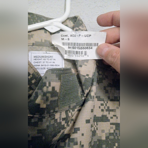 ACU Army Coat Medium/Short USGI Digital NWT - Picture 4 of 8